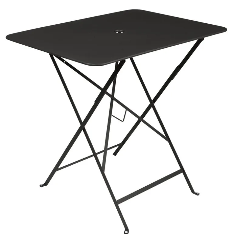 Fermob Bistro table, 77 x 57 cm, liquorice