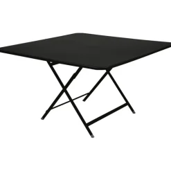 Fermob Caractere table, 128 x 128 cm, liquorice