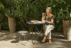 Fermob Cocotte stool, acapulco blue