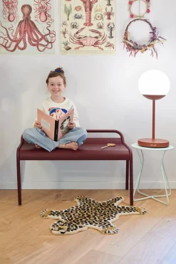 Fermob Cocotte stool, liquorice