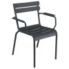 Fermob Luxembourg armchair, anthracite