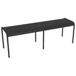 Fermob Luxembourg bench, 145 cm, liquorice