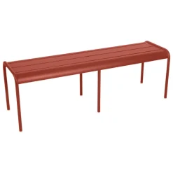 Fermob Luxembourg bench, 145 cm, red ochre