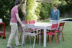 Fermob Luxembourg chair, lapilli grey