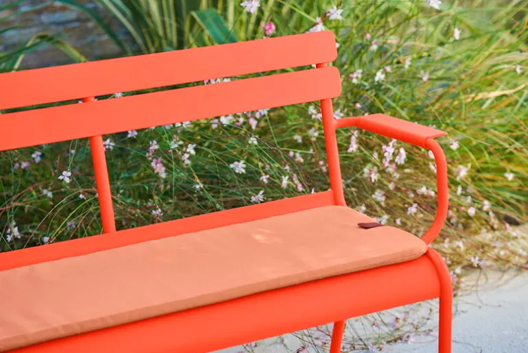 Fermob Luxembourg 2-seater bench, rosemary