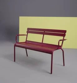 Fermob Luxembourg 2-seater bench, anthracite