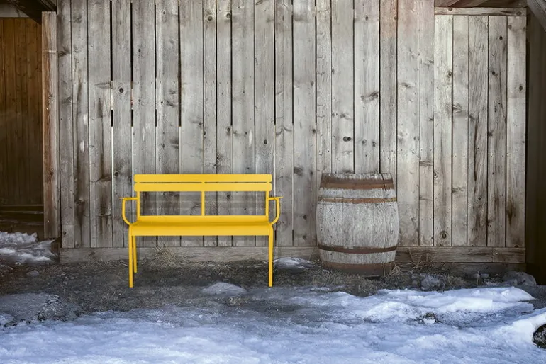 Fermob Luxembourg 2-seater bench, anthracite