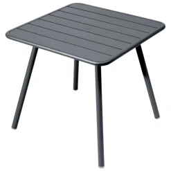 Fermob Luxembourg table, 80 x 80 cm, anthracite