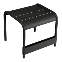 Fermob Luxembourg table/footrest, liquorice