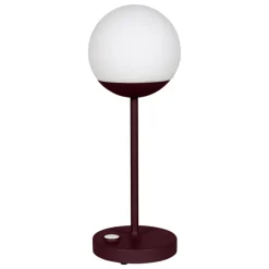 Fermob Mooon! Max table lamp, 41 cm, black cherry