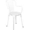 Fermob Opéra+ armchair, cotton white