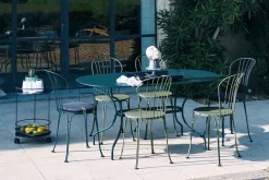 Fermob Opéra+ armchair, cotton white