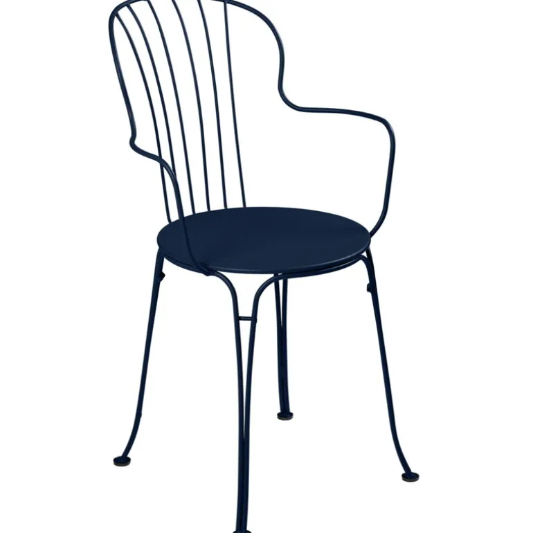 Fermob Opéra+ armchair, deep blue