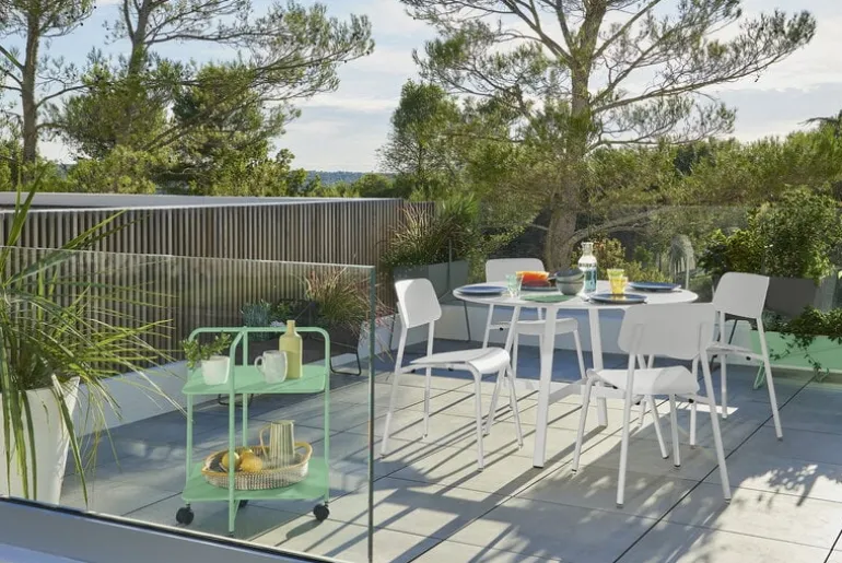 Fermob Studie chair, liquorice