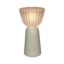 Fermob Swiing portable table lamp, 20 cm, clay grey