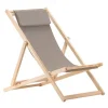 Fiam Relax outdoor deckchair, ash - grey
