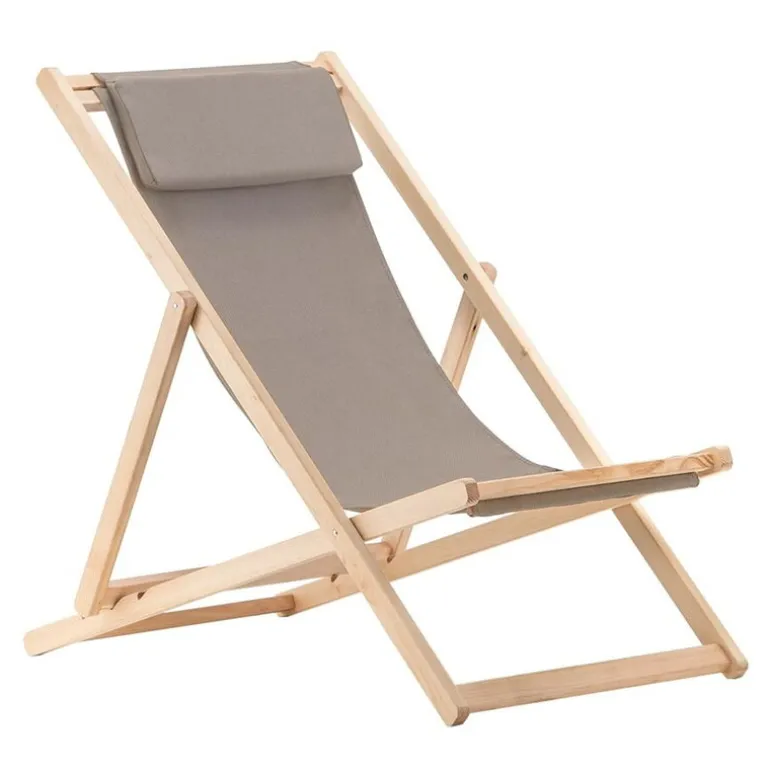 Fiam Relax outdoor deckchair, ash - grey