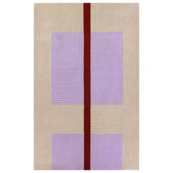 Finarte Ametisti rug, beige - lilac