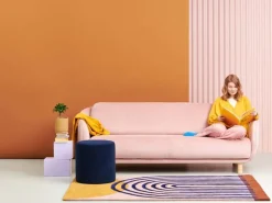 Finarte Atrium rug, pink-gold