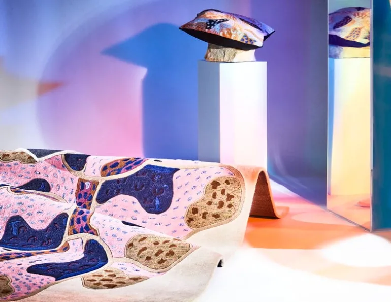 Finarte Pome rug, beige