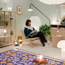 Finarte Terttu rug, blue