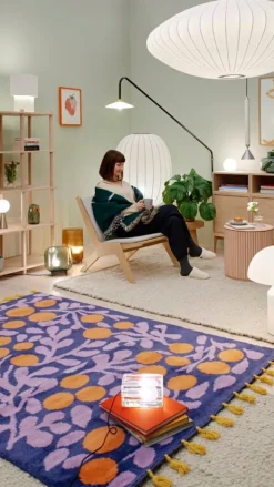 Finarte Terttu rug, blue