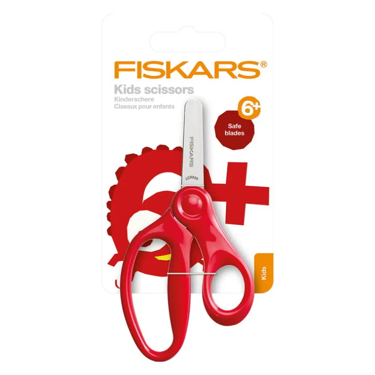 Fiskars Kids scissors 13 cm, red