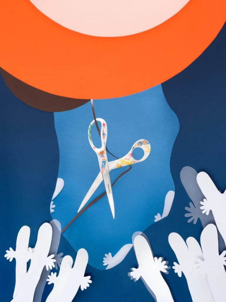 Fiskars Moomin general scissors, 21 cm, Party
