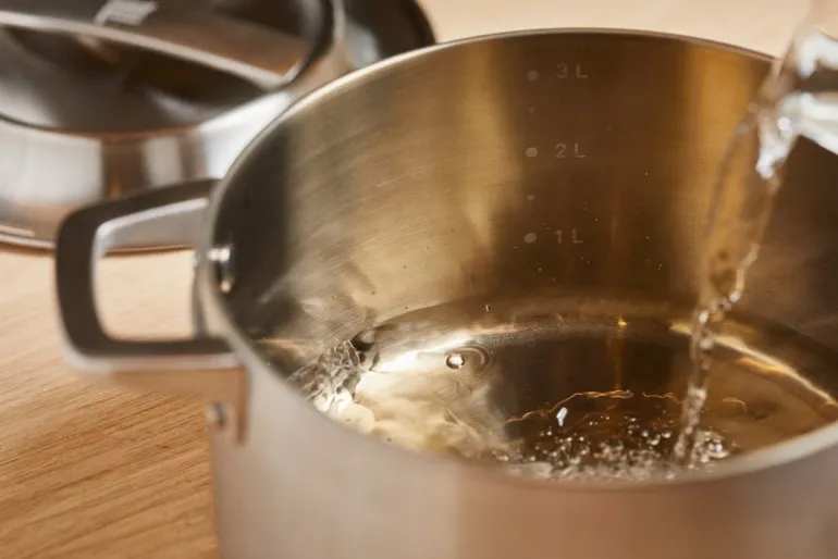 Fiskars Norden steel casserole, 3 L, uncoated