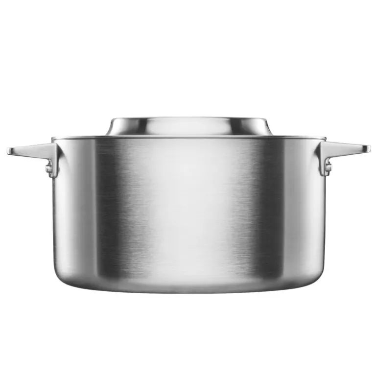 Fiskars Norden steel casserole, 5 L, uncoated