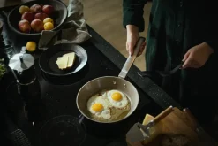 Fiskars Norden steel frying pan, 24 cm