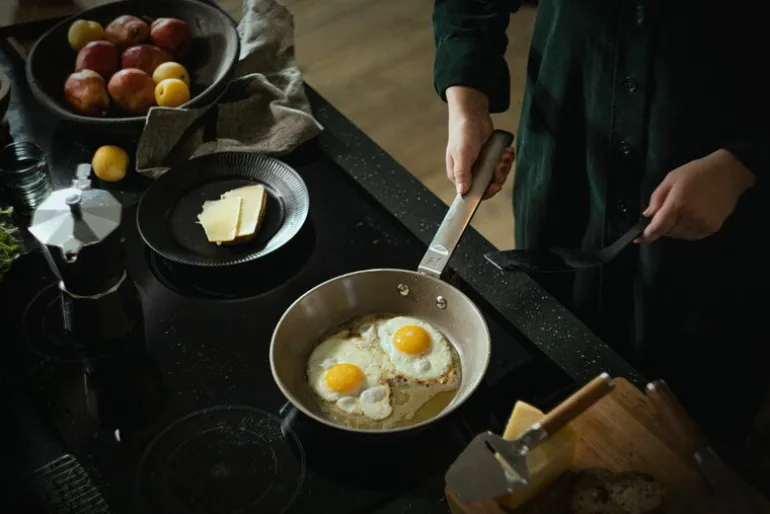 Fiskars Norden steel frying pan, 24 cm