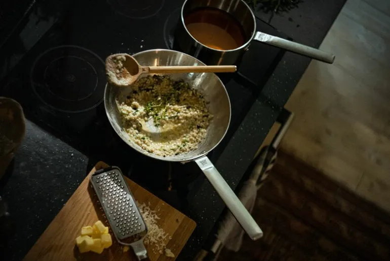 Fiskars Norden steel frying pan, 28 cm