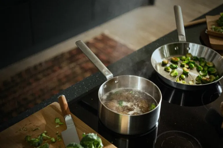 Fiskars Norden steel frying pan, 28 cm