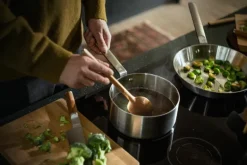 Fiskars Norden steel saucepan, 2,5 L, uncoated