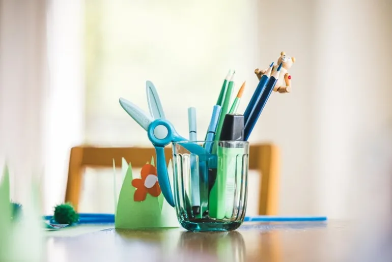 Fiskars Starter scissors, teal