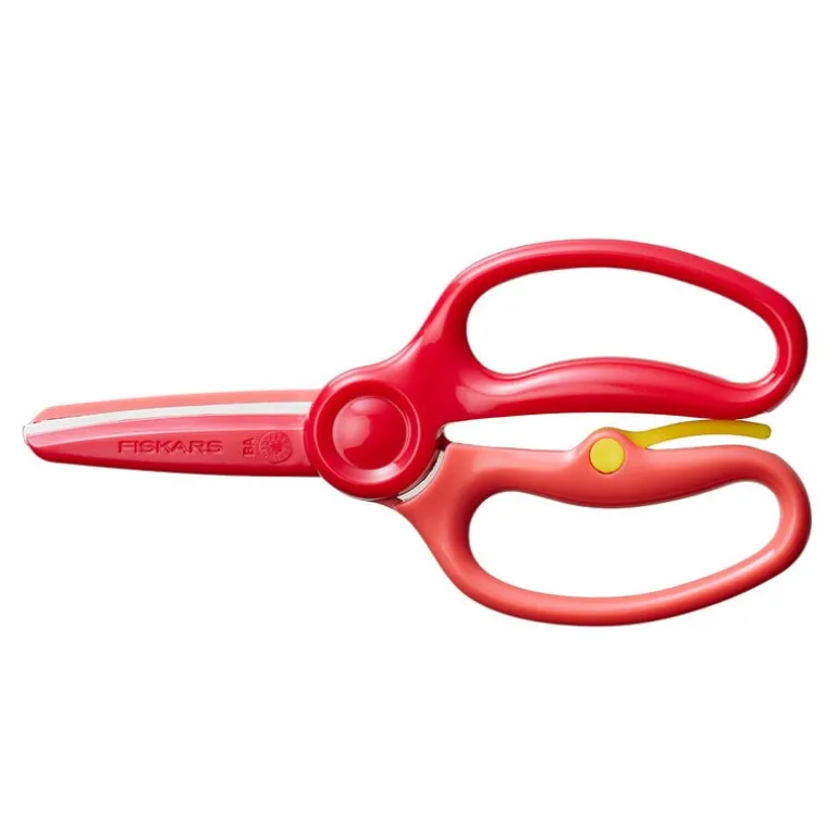 Fiskars Training scissors, red