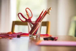 Fiskars Training scissors, red