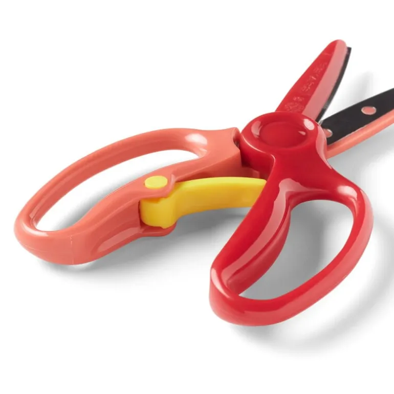 Fiskars Training scissors, red