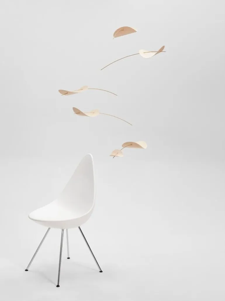 Flensted Mobiles Drifting Clouds mobile, natural