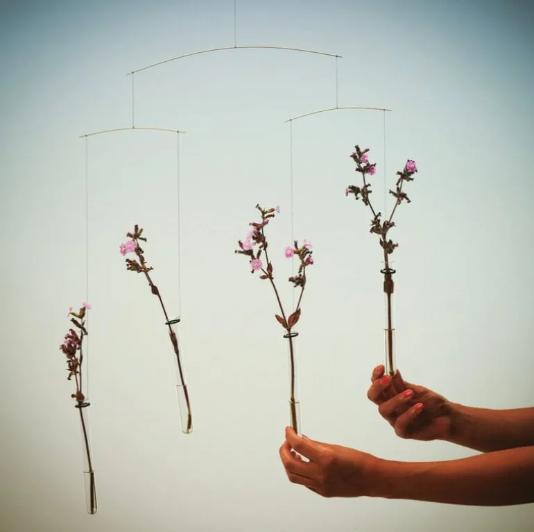 Flensted Mobiles Flying Flowers mobile