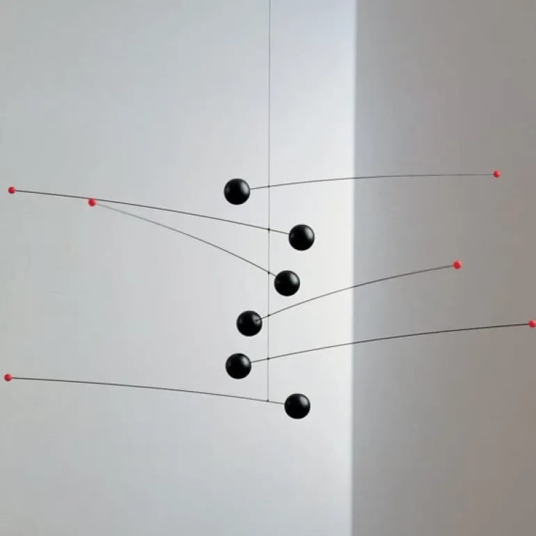 Flensted Mobiles Futura mobile, black