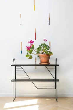 Fólk Reykjavík Urban Nomad console table L, black - black