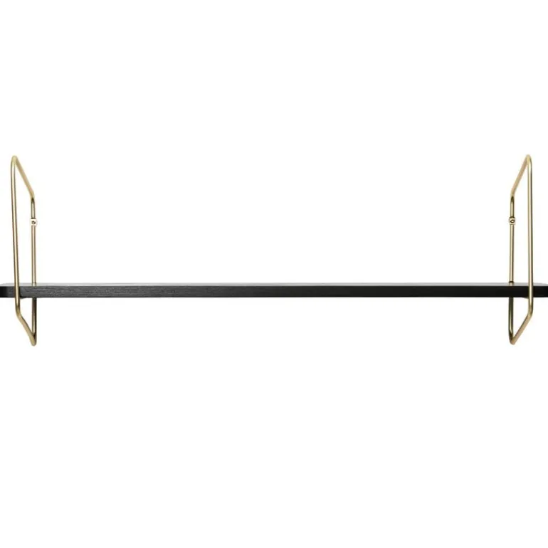 Fólk Reykjavík Urban Nomad shelf L, black - gold