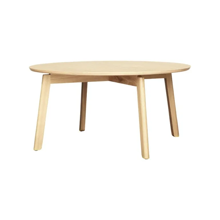 Fogia Area coffee table, high, lacquared oak