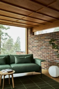 Fogia Area side table, lacquared oak