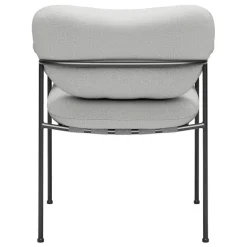 Fogia Bollo chair, Lido 27 silver - black