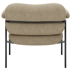 Fogia Bollo lounge chair,  Main Line Flax 20 - black