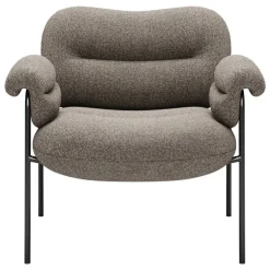 Fogia Bollo lounge chair,  Main Line Flax 26 - black