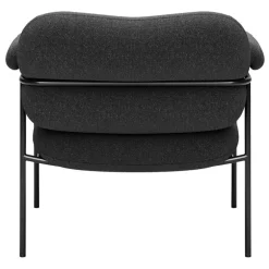 Fogia Bollo lounge chair, Main Line Flax 28 - black